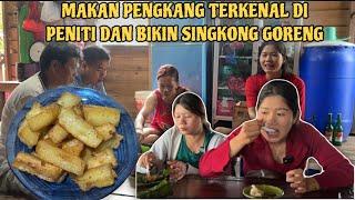 MAKANAN SEDERHANA HARI INI DAN GORENG SINGKONG YANG DI KASI TETANGGA