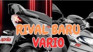 Honda Vario Kalah Keren Motor Matic Baru Aprilia SR 125 Pakai Rangka Baja