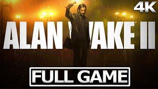 ALAN WAKE 2 Full Gameplay Walkthrough / No Commentary 【FULL GAME】4K Ultra HD