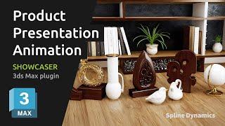 Quick Animation Techniques with Showcaser 3dsMax Plugin. Product Presentation Animation Tutorial