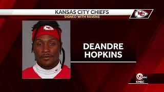 Chiefs free agent DeAndre Hopkins reportedly heading to the Baltimore Ravens