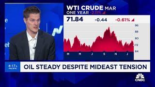 Our base is Brent will remain in the 70-90 range, says Goldman Sachs' Daan Struyven