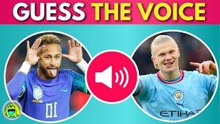 GUESS THE FOOTBALL PLAYER BY VOICE ️️