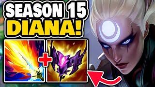 How to DIANA Jungle in SEASON 15!!