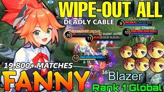 19,800+ Matches Fanny WipeOut The Enemies - Top 1 Global Fanny by Blazer - Mobile Legends