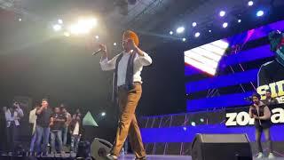 Jatt da muqabla | sidhu moosewala | live at jln stadium | Zomaland |Delhi | Reply to karan aujla