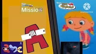 Alphabet Lore Mission Little einsteins behind (Into Space ALM Pulling out the Gravity LE)