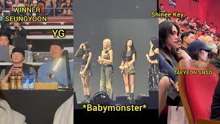 YG, Babymonster, Winner Seungyoon, Shinee key & SNSD Taeyeon At 2NE1 Concert Day 2