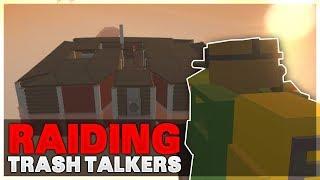 RAIDING TRASH TALKERS! w/ P9nda (Unturned)