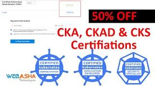 50% Discount on CKA, CKAD and CKS Certification 2023 | Kubernetes CKA CKS CKAD Exam Discount Voucher