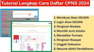 [LENGKAP] Tutorial Cara Daftar CPNS 2024 Mulai dari Membuat Akun SSCASN hingga Akhiri Pendaftaran