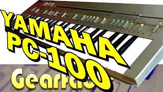 Yamaha PC-100 card-reading keyboard says BLEEP