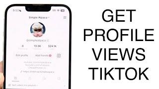 How To Turn On Profile Views On TikTok! (2023)