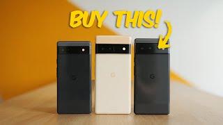 Pixel 6a vs 6 Pro vs 6! Which one should you buy? | VERSUS