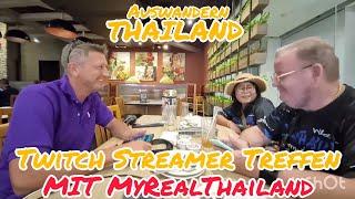 Twitch Streamer Treffen im Sizzler Khon Kaen mit Mark von MyRealThailand durch die Shopping Mall