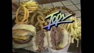 1993 Tops Restaurant "Real Food Real Fast" Pasadena California Local TV Commercial