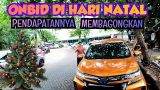 Vlog Onbid Taksi Online di Hari Natal Pendapatannya Membagongkan • Ketemu Sobat FOC Dapet Paus Dia