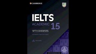 Cambridge IELTS 15 Listening Test 1 with Answer + Cam 15 book free download