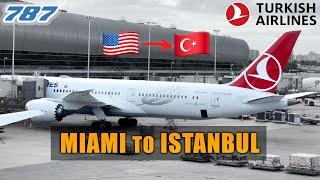 FLIGHT REPORT Miami to Istanbul TURKISH AIRLINES (# 120)