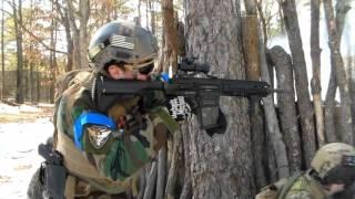 Airsoft Skirmish 2016 - KWA SR10, VFC 417, VFC 416, M4