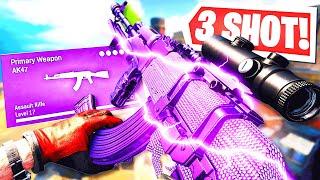 new *3 SHOT* AK47 is INSANE in WARZONE!  (Best AK47 Class Setup)