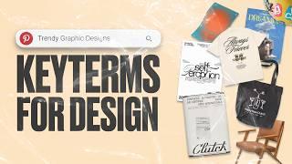 12 Trending Graphic Design Pinterest Keywords (How To Find Design Styles)