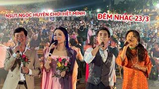 NSƯT Ngọc Huyền được khán giả ôm hôn tới tấp ngày trở lại Hội Quán NSMV, hát liền lúc 10 bài