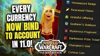 Every Currency Becoming Transferrable In The War Within & Why It's Good! WoW TWW | 11.0