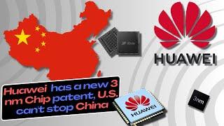 Huawei Going for 3nm Chip with a new patent evading US sanctions | AI Robot Semiconductor EV Chip