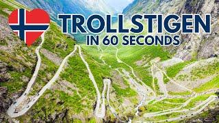 Trollstigen in 60 Seconds: Epic Road Trip in Norway