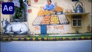 Easiest laddu Wall Painting Animation in Adobe after effects