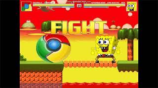 MUGEN: Google Chrome (Me) vs SpongeBob