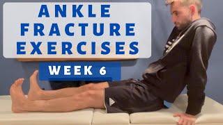 Routine Ankle Fracture Recovery Exercises: Week 6