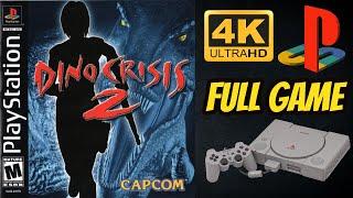 Dino Crisis 2 | PS1 | 4K60ᶠᵖˢ UHD| Longplay Walkthrough Playthrough Full Movie Game