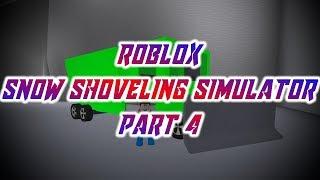 Roblox Snow Shoveling Simulator | Winter Timelapse Part 4