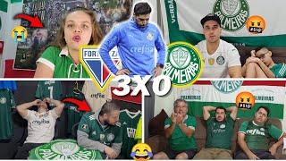 REAÇÕES PALMEIRENSE E CHORO AO VIVO- FORTALEZA 3X0 PALMEIRAS- BRASILEIRÃO 2024- VAMOS RIR KKKK