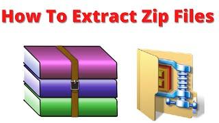 how to extract zip files on your pc (easily)
