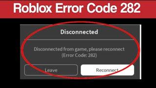 How to Fix Roblox Error Code 282 in mobile | iPhone & iPad| 2023