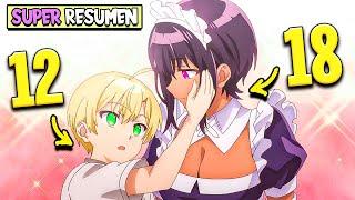 VIVIA SOLO con SU MAID PECHUGONA y la hizo su NOVIA! SAIKIN MAID SUPER RESUMEN