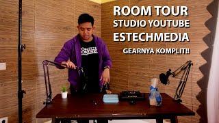 Room Tour Studio Youtube Estechmedia Yang Baru | LUAS EUY!!!