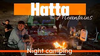 Winter Outdoor over night camping in Hatta Mountains UAE