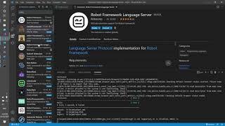 How to use Robot Framework and Selenium Library in VSCode