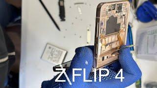 Samsung zflip 4 sostituzione schermo tutorial completo iMania