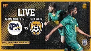 Panjab Athletic FC vs Tiffin Box FC | The Coventry Alliance | LIVE