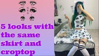 Kawaii mangá eyes try on tumblr lookbook/ YOUVIMI REVIEW