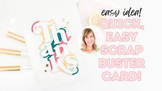 An Easy Card Idea that Works Every Time! | Cardmaking for Beginners