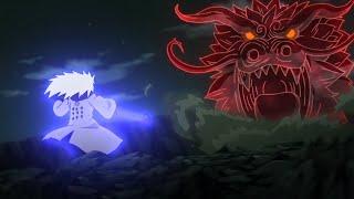 Madara uchiha Vs 8 gate might guy full fight  sub Japanese