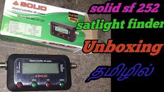 # solidsf-252#satlight finder# un boxing#