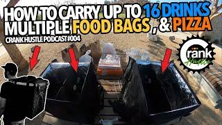 How To Carry Up To 16 Drinks, Multiple Food Bags, & Pizza w/ The New Versatile Backpack Sets  CHP004