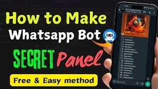 How to create WhatsApp bot  Free | Whatsapp bot kaise banaye